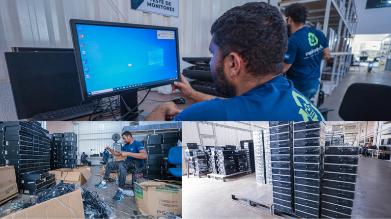Ministério das Comunicações recebe 1,5 mil computadores para inclusão digital